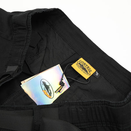 CORTEIZ RTW ALCATRAZ GUERILLAZ CARGO TROUSER - BLACK / WHITE